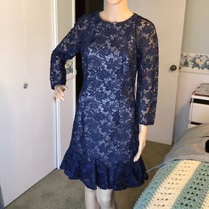 Monique Lhuillier lace dress